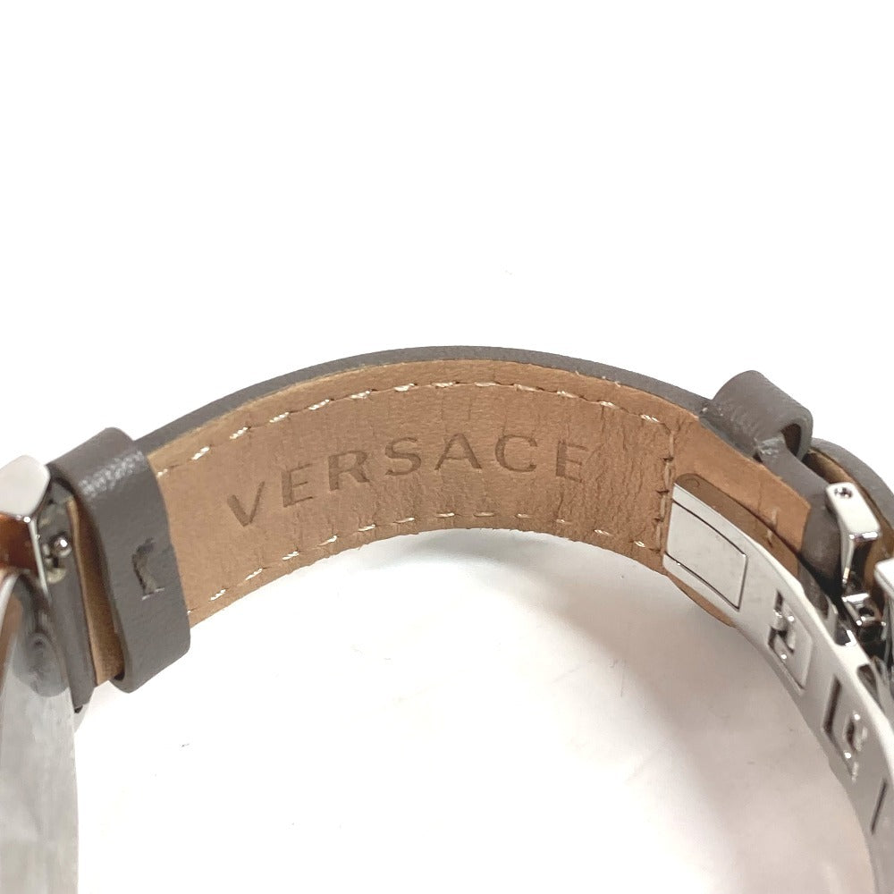VERSACE VELW00922 Medusa Logo MEANDER Women's Watch, Stainless Steel, Gray