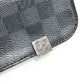 LOUIS VUITTON N41028 ダミエグラフィット ディストリクト PM NM 斜め掛け カバン フラップ ショルダーバッグ ダミエグラフィットキャンバス ユニセックス ブラック