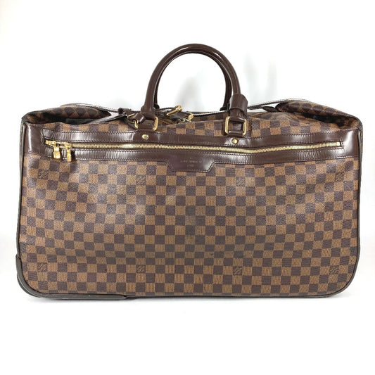 LOUIS VUITTON N23203 ダミエ エオール60 エオール 60 2WAYバッグ ボストンバッグ スーツケース 旅行バッグ トラベルバッグ キャリーバッグ ダミエキャンバス レディース エベヌ ブラウン