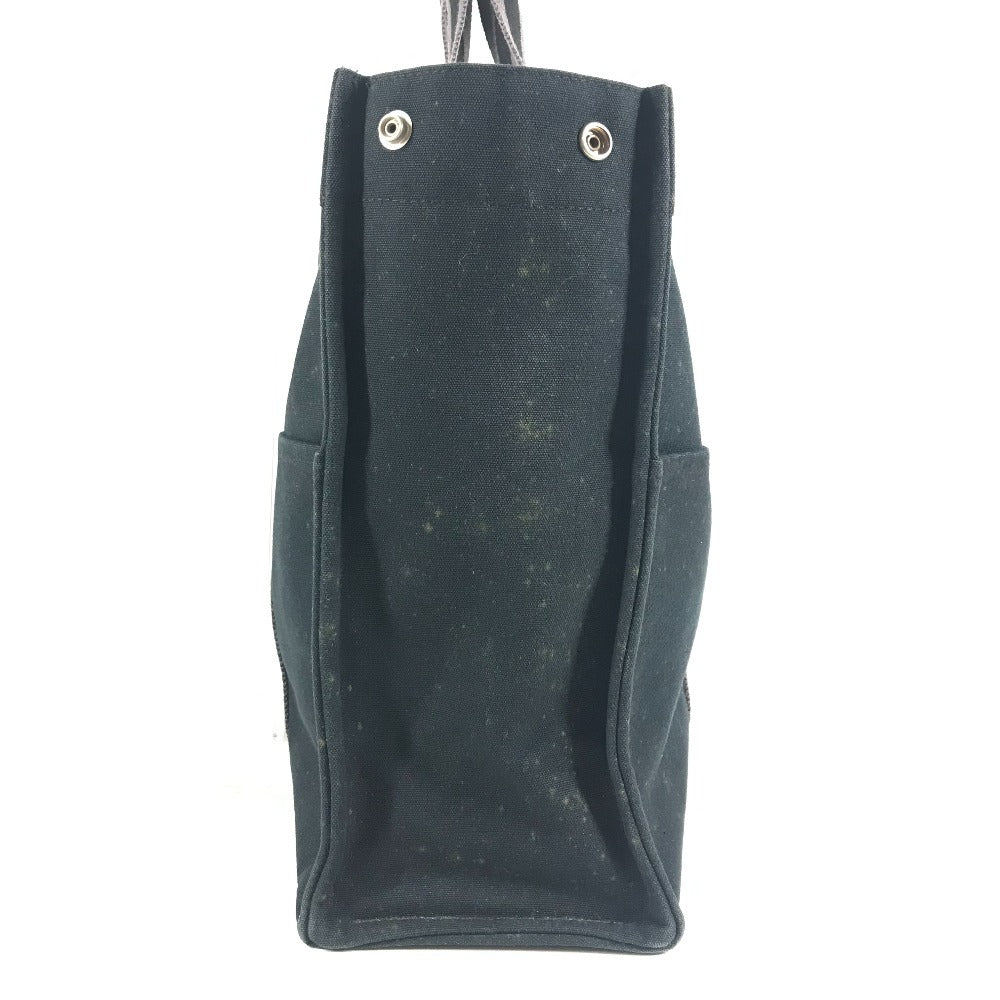 HERMES Foule GM Foule GM Tote Bag, Shoulder Bag, Canvas, Unisex, Black