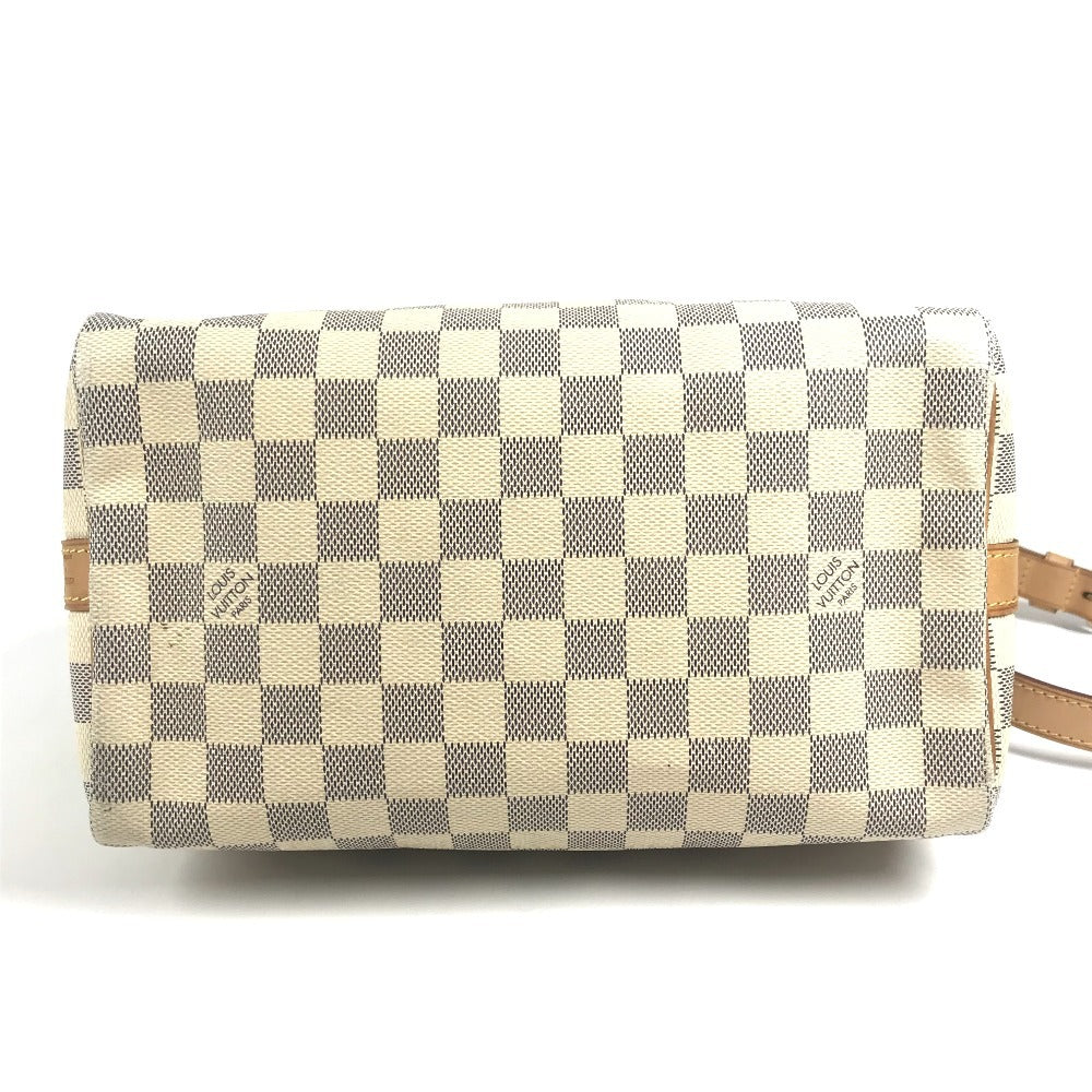 LOUIS VUITTON N40608 ダミエアズール スピーディバンドリエール25 スピーディバンドリエール 25 カバン ミニボストンバッグ ショルダーバッグ 斜め掛け ハンドバッグ ダミエアズールキャンバス ユニセックス ホワイト
