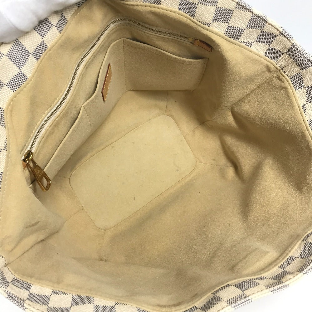 LOUIS VUITTON N41208 ダミエアズール サリナPM 肩掛け トートバッグ カバン ショルダーバッグ ダミエアズールキャンバス レディース ホワイト