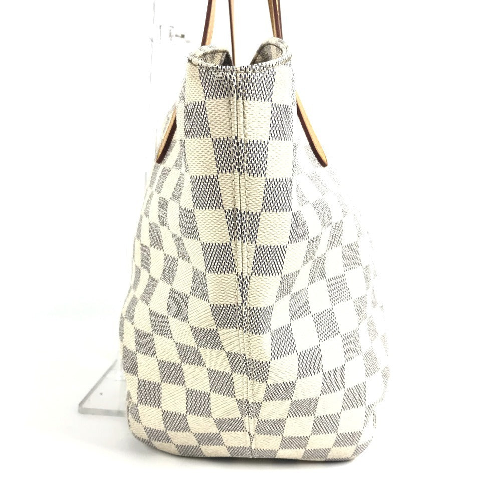 LOUIS VUITTON N41208 ダミエアズール サリナPM 肩掛け トートバッグ カバン ショルダーバッグ ダミエアズールキャンバス レディース ホワイト