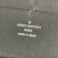 LOUIS VUITTON M82081 Monogram Eclipse Zippy Organizer NM Round Zipper Long Wallet in Monogram Eclipse Canvas, Unisex, Black