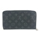 LOUIS VUITTON M82081 Monogram Eclipse Zippy Organizer NM Round Zipper Long Wallet in Monogram Eclipse Canvas, Unisex, Black
