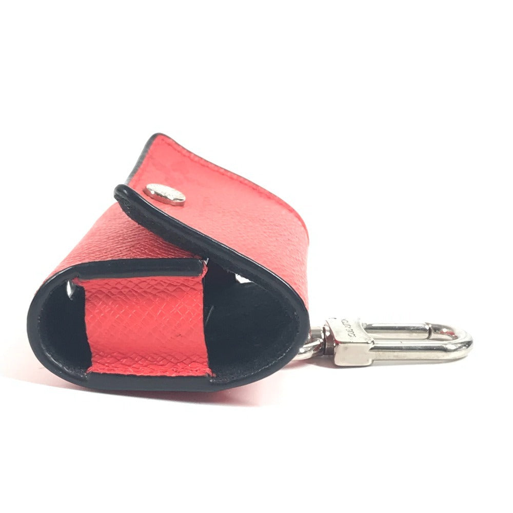 LOUIS VUITTON M77284 モノグラム タイガラマ イヤホン ポーチ airpods エアポッズ イヤフォンケース モノグラムキャンバス ユニセックス レッド