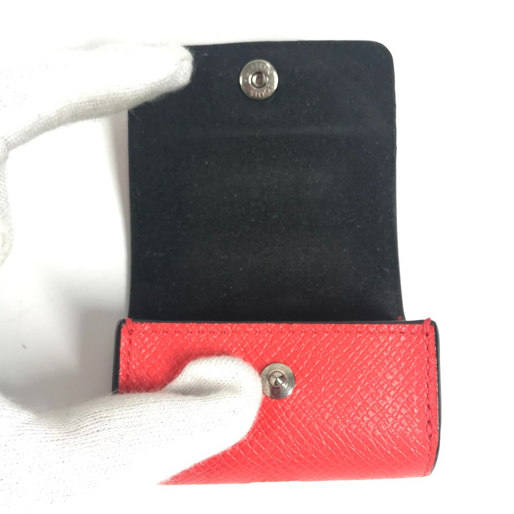 LOUIS VUITTON M77284 モノグラム タイガラマ イヤホン ポーチ airpods エアポッズ イヤフォンケース モノグラムキャンバス ユニセックス レッド