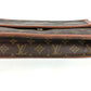 LOUIS VUITTON M51810 Monogram Pochette Dame GM. This unisex Monogram canvas Pochette Dame GM clutch bag is perfect as a pouch or second bag. It's brown and unisex.