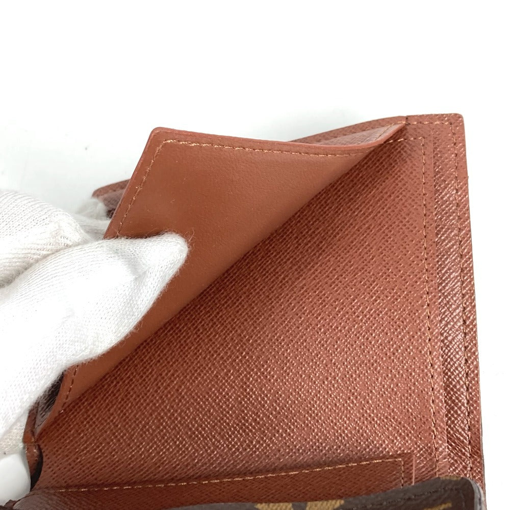 LOUIS VUITTON M60402 Monogram Portefeuille Anais Compact Wallet, Flap Trifold Wallet, Monogram Canvas, Women's, Brown