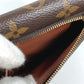 LOUIS VUITTON M60402 Monogram Portefeuille Anais Compact Wallet, Flap Trifold Wallet, Monogram Canvas, Women's, Brown