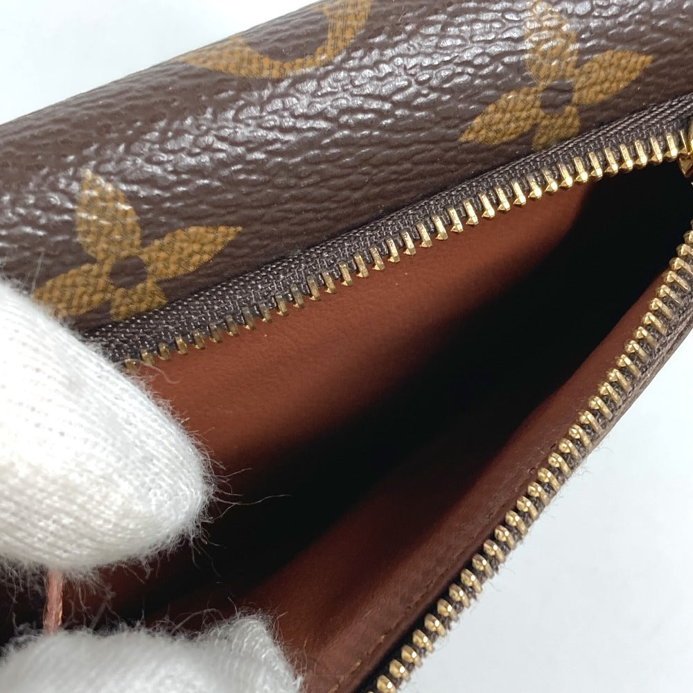 LOUIS VUITTON M60402 Monogram Portefeuille Anais Compact Wallet, Flap Trifold Wallet, Monogram Canvas, Women's, Brown