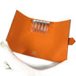 HERMES H Logo Bearn 4-Hook Key Case Epsom Unisex Orange