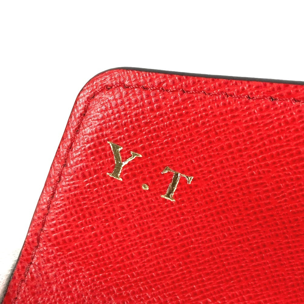 LOUIS VUITTON M62236 Monogram Portefeuille Sarah Bifold Long Wallet Flap Long Wallet Monogram Canvas Unisex Coquelicot Brown