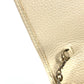 GUCCI 598211 GG Logo Interlocking G Soho Long Wallet Chain Wallet Leather Unisex Ivory