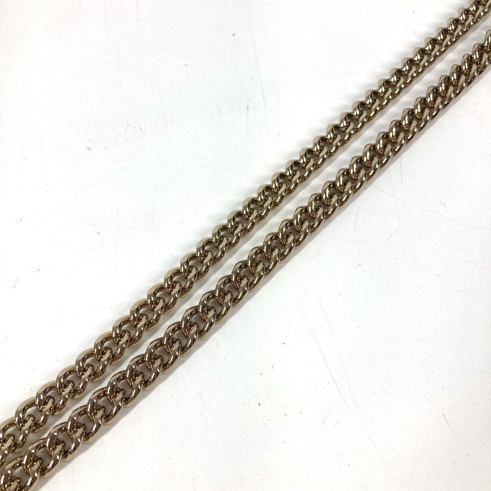 GUCCI 598211 GG Logo Interlocking G Soho Long Wallet Chain Wallet Leather Unisex Ivory