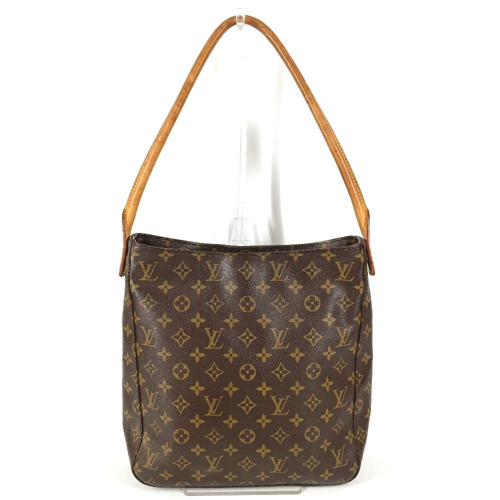 LOUIS VUITTON M51145 Monogram Looping GM Looping GM Bag Shoulder Bag Monogram Canvas Unisex Brown