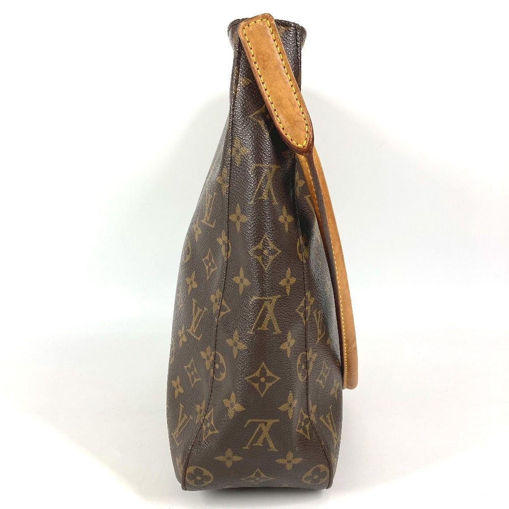 LOUIS VUITTON M51145 Monogram Looping GM Looping GM Bag Shoulder Bag Monogram Canvas Unisex Brown