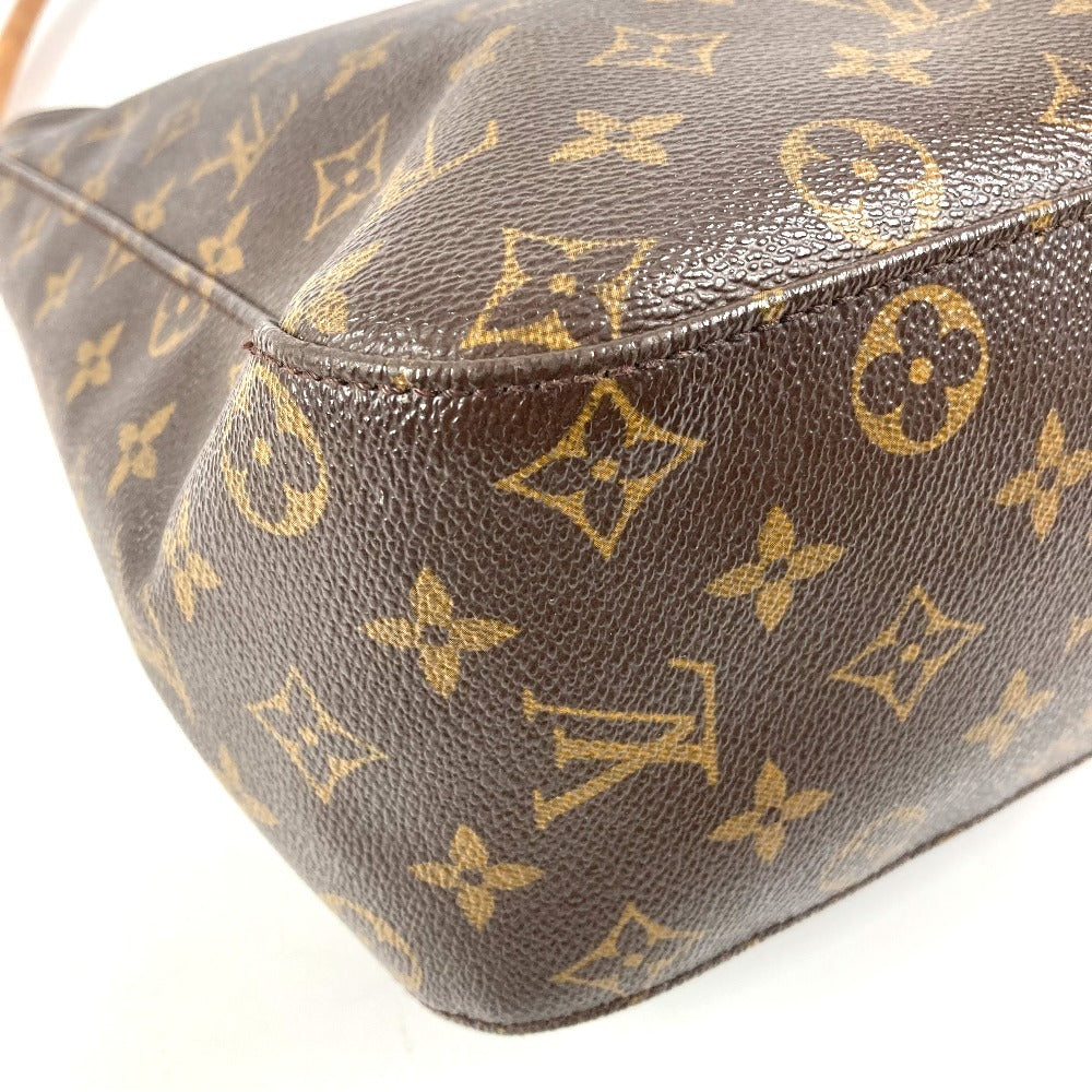 LOUIS VUITTON M51145 Monogram Looping GM Looping GM Bag Shoulder Bag Monogram Canvas Unisex Brown