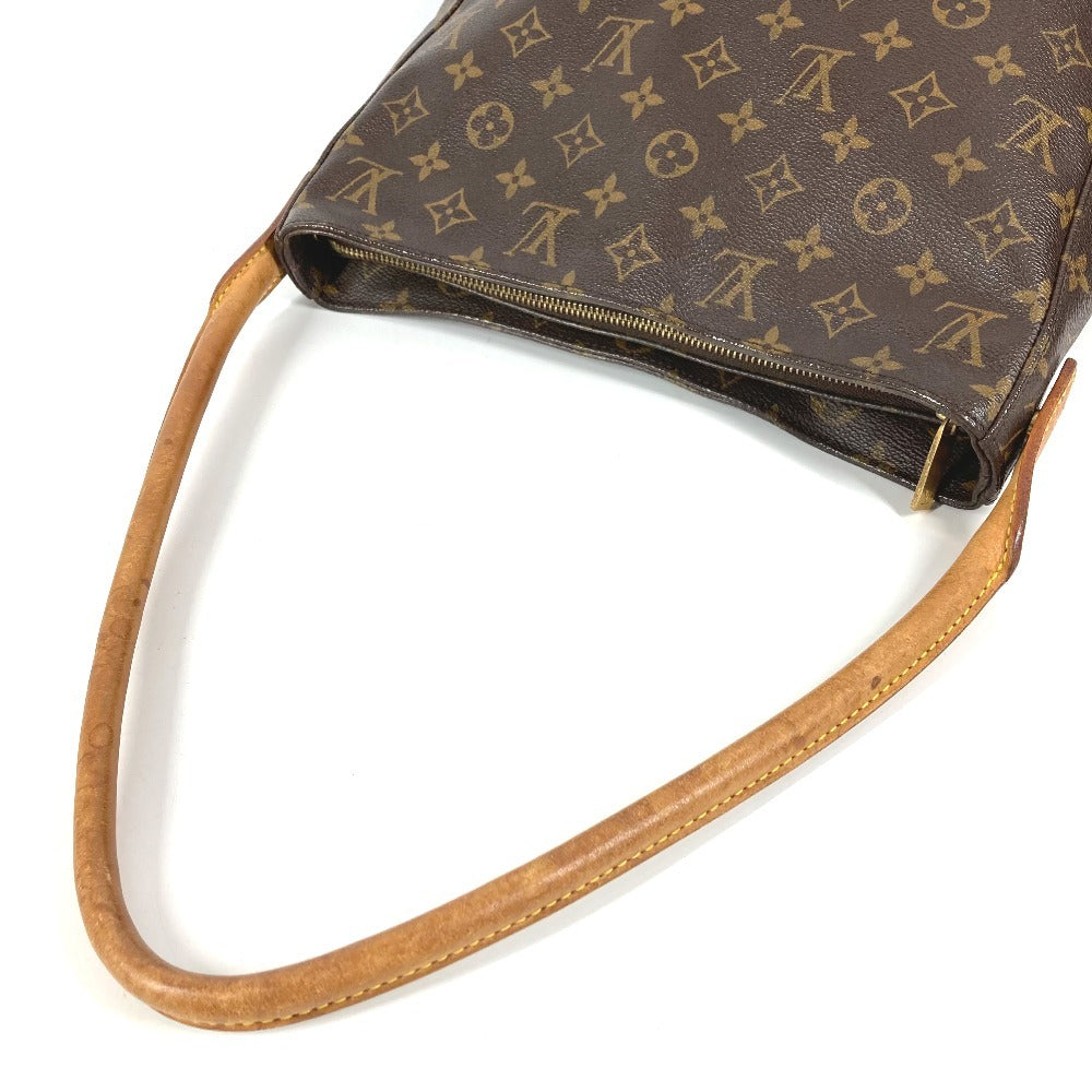 LOUIS VUITTON M51145 Monogram Looping GM Looping GM Bag Shoulder Bag Monogram Canvas Unisex Brown