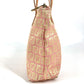 FENDI 8BH021 Zucchino Logo Bag Shoulder Tote Bag Handbag Shoulder Bag Leather/Canvas Women's Pink