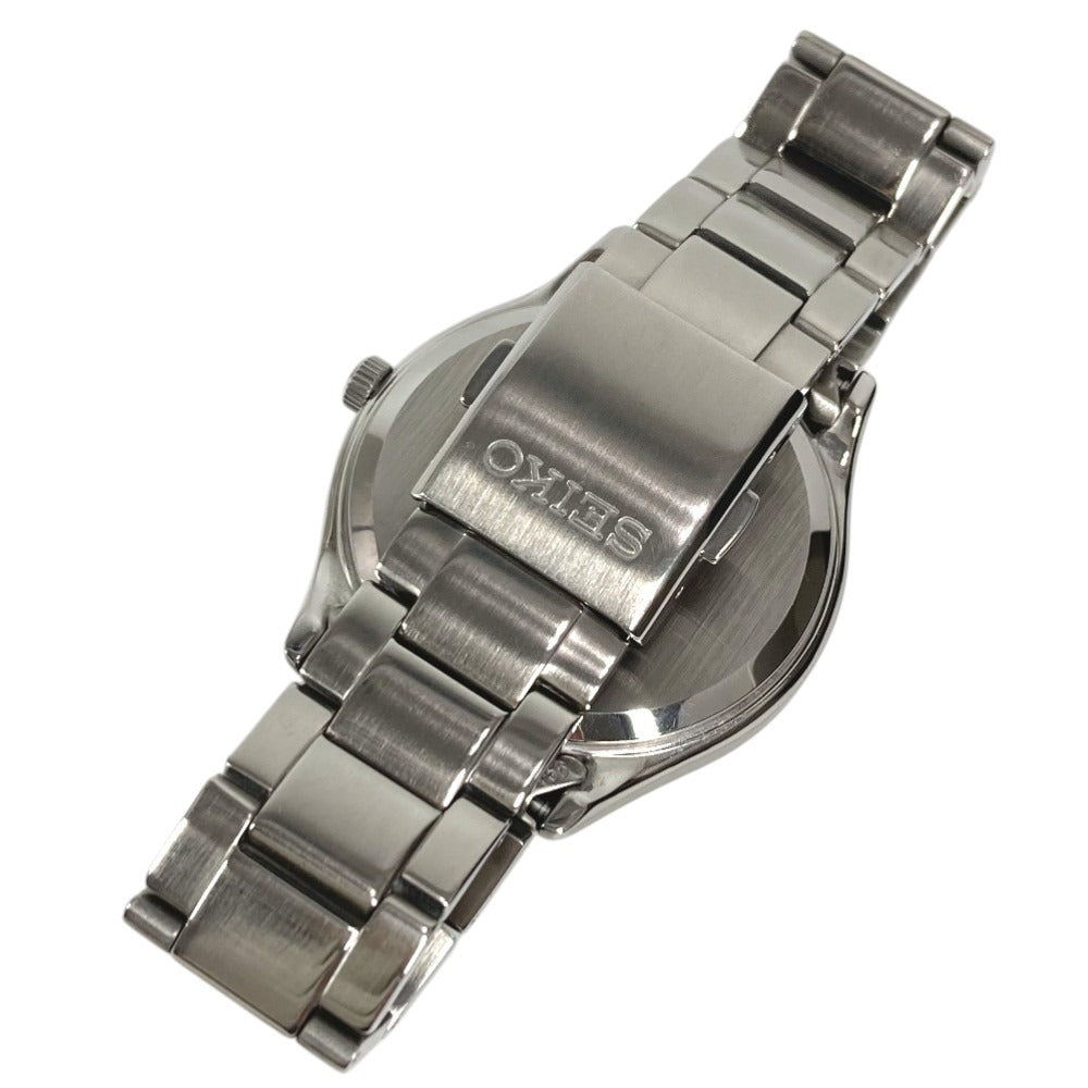 SEIKO V157-0DR0 Logo S Series SBPX147 Watch Men's Watch Timepiece SS Men's Silver