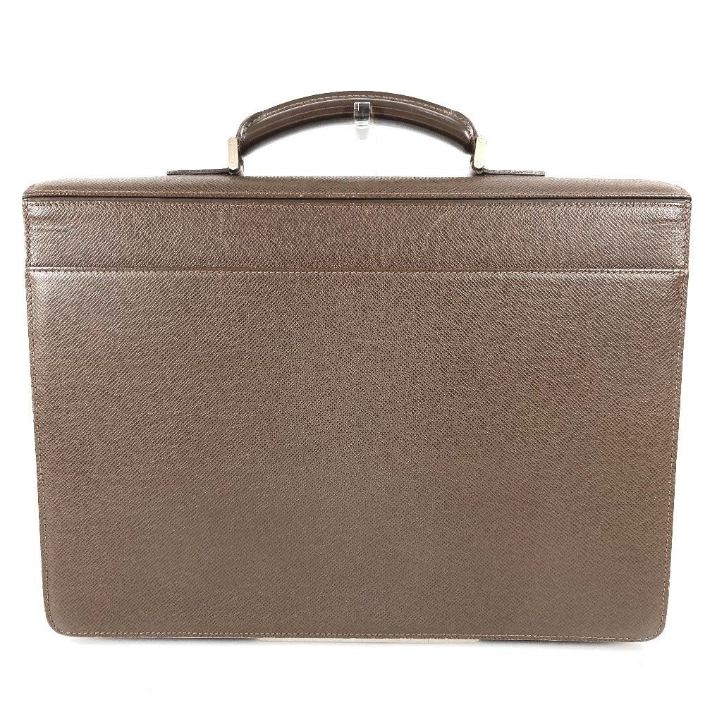 LOUIS VUITTON M31068 Taiga Laguito Handbag Bag Tote Bag Document Bag Briefcase Business Bag Taiga Leather Unisex Grizzli Brown
