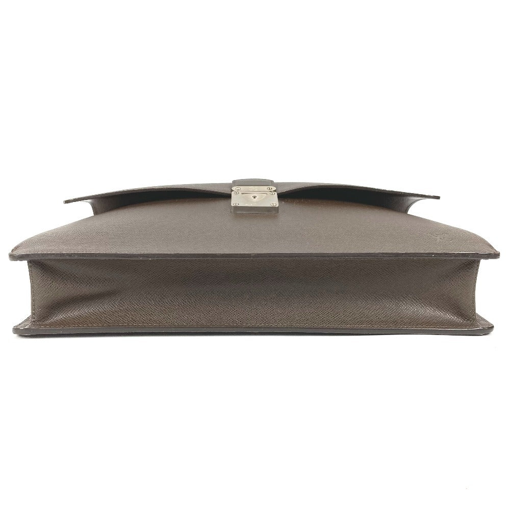 LOUIS VUITTON M31068 Taiga Laguito Handbag Bag Tote Bag Document Bag Briefcase Business Bag Taiga Leather Unisex Grizzli Brown
