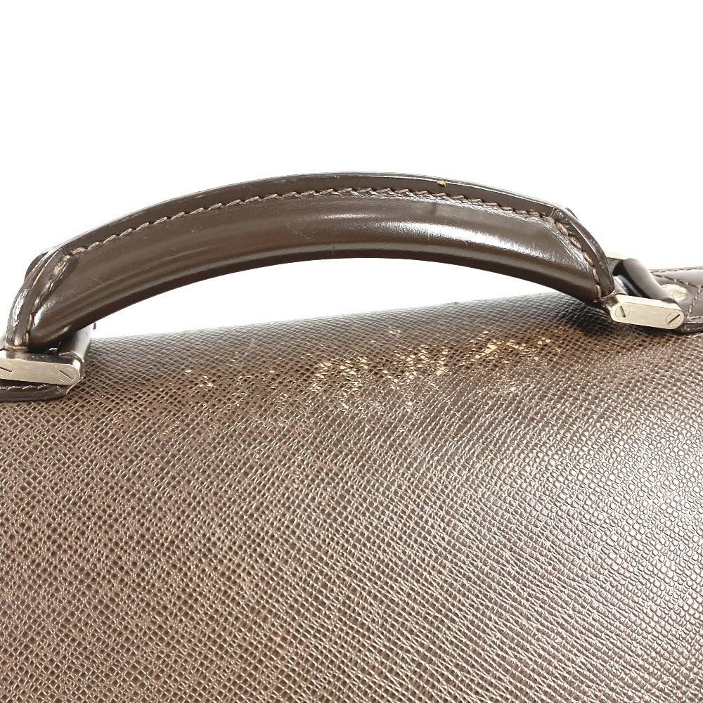 LOUIS VUITTON M31068 Taiga Laguito Handbag Bag Tote Bag Document Bag Briefcase Business Bag Taiga Leather Unisex Grizzli Brown