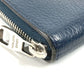 LOUIS VUITTON M58823 Zippy Wallet Vertical Round Zipper Long Wallet Taurillon Leather Unisex Navy