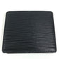 LOUIS VUITTON M63692 Epi Porte Monnaie Boite Wallet Coin Purse Square Coin Case Epi Leather Unisex Noir Black