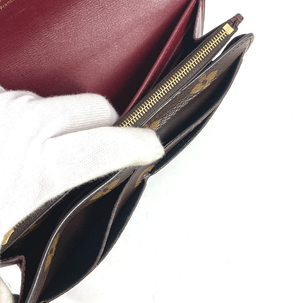 LOUIS VUITTON M61852 モノグラム ポルトフォイユヴィーナス ロングウォレット フラップ 2つ折り 長財布 モノグラムキャンバス ユニセックス レゼン ブラウン