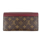 LOUIS VUITTON M61852 モノグラム ポルトフォイユヴィーナス ロングウォレット フラップ 2つ折り 長財布 モノグラムキャンバス ユニセックス レゼン ブラウン