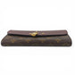 LOUIS VUITTON M61852 モノグラム ポルトフォイユヴィーナス ロングウォレット フラップ 2つ折り 長財布 モノグラムキャンバス ユニセックス レゼン ブラウン