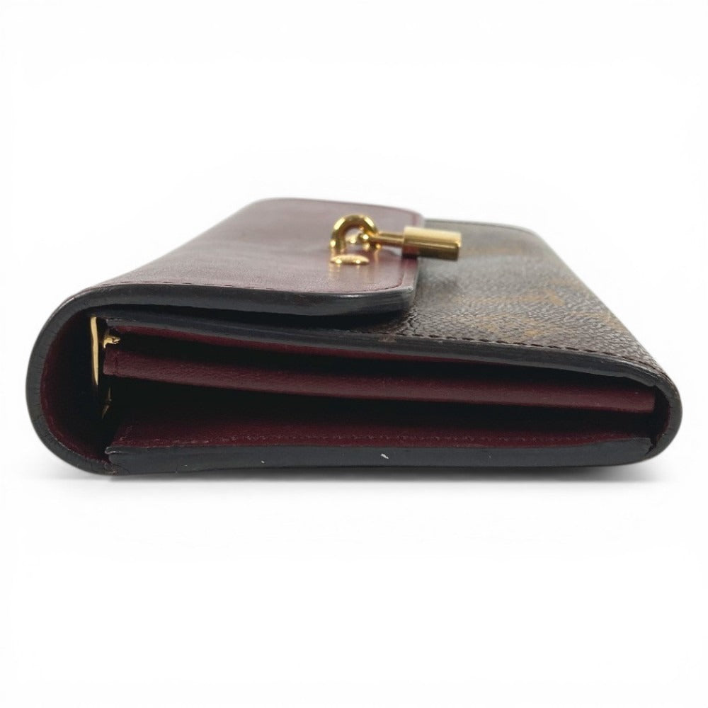 LOUIS VUITTON M61852 モノグラム ポルトフォイユヴィーナス ロングウォレット フラップ 2つ折り 長財布 モノグラムキャンバス ユニセックス レゼン ブラウン