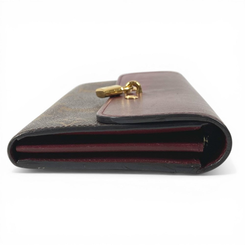 LOUIS VUITTON M61852 モノグラム ポルトフォイユヴィーナス ロングウォレット フラップ 2つ折り 長財布 モノグラムキャンバス ユニセックス レゼン ブラウン