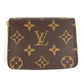 LOUIS VUITTON M60067 Monogram Zippy Coin Purse Wallet Coin Holder Round Zipper Coin Case Monogram Canvas Unisex Brown