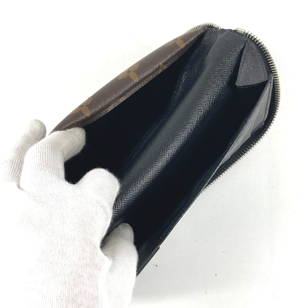 LOUIS VUITTON M60109 モノグラムマカサー ジッピーウォレットヴェルティカル ロングウォレット ラウンドファスナー 長財布 モノグラムマカサーキャンバス ユニセックス ブラウン