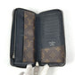 LOUIS VUITTON M60109 モノグラムマカサー ジッピーウォレットヴェルティカル ロングウォレット ラウンドファスナー 長財布 モノグラムマカサーキャンバス ユニセックス ブラウン