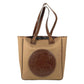 HUNTING WORLD Logo Bag Shoulder Bag Tote Bag Vertical Mesh Shoulder Bag Leather/Canvas Unisex Brown