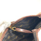 HUNTING WORLD Logo Bag Shoulder Bag Tote Bag Vertical Mesh Shoulder Bag Leather/Canvas Unisex Brown
