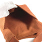 HERMES Sac de Pansage Crossbody Bag Canvas Unisex Orange