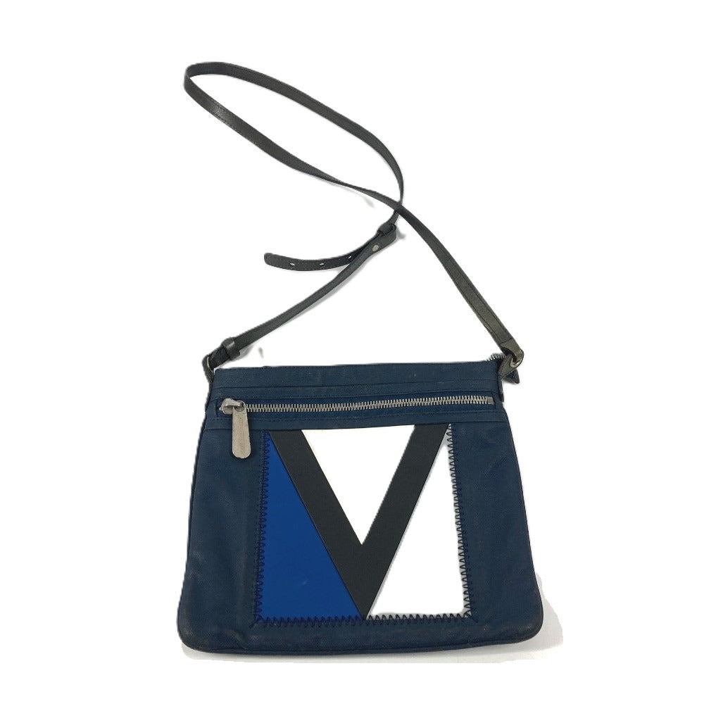 LOUIS VUITTON M80701 Louis Vuitton Cup LVcup Genois Crossbody Shoulder Bag Leather/Coated Canvas Unisex Navy