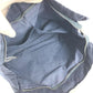 HERMES Fourre-Tout Bag Pouch Second Bag Clutch Bag Cotton Unisex Navy