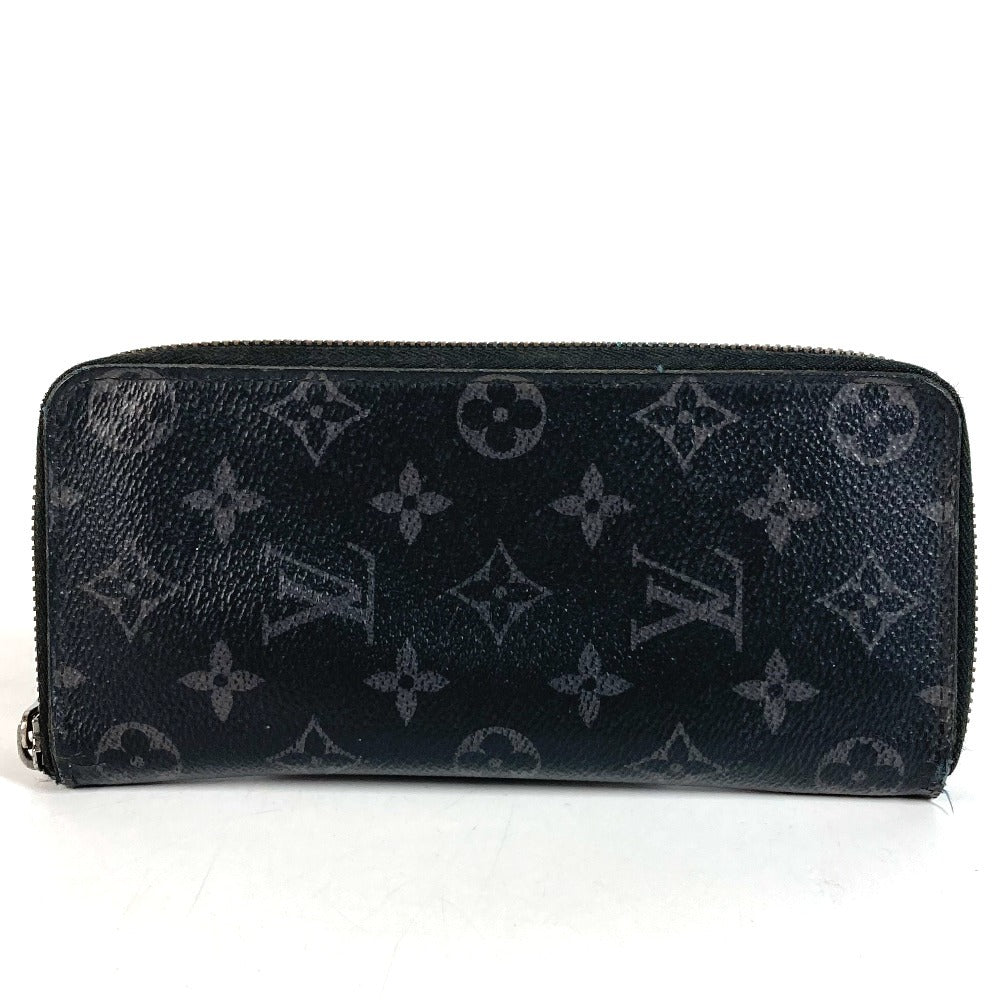LOUIS VUITTON M62295 モノグラムエクリプス ジッピーウォレット ヴェルティカル ロングウォレット ラウンドファスナー 長財布 モノグラムエクリプスキャンバス ユニセックス ブラック