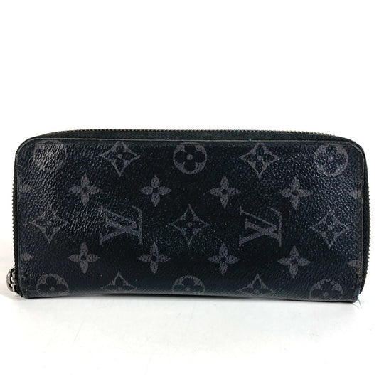 LOUIS VUITTON M62295 モノグラムエクリプス ジッピーウォレット ヴェルティカル ロングウォレット ラウンドファスナー 長財布 モノグラムエクリプスキャンバス ユニセックス ブラック