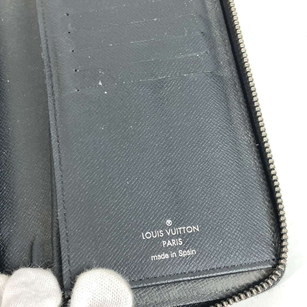 LOUIS VUITTON M62295 モノグラムエクリプス ジッピーウォレット ヴェルティカル ロングウォレット ラウンドファスナー 長財布 モノグラムエクリプスキャンバス ユニセックス ブラック