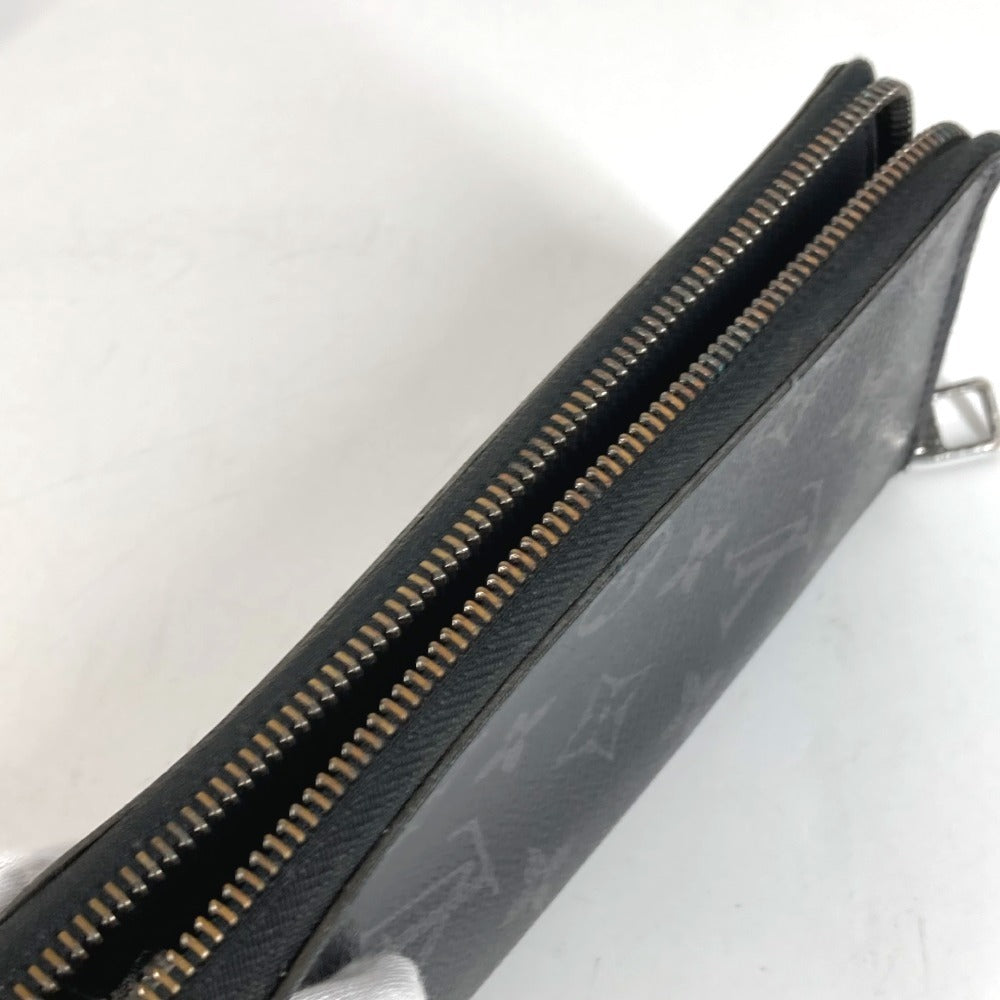 LOUIS VUITTON M62295 モノグラムエクリプス ジッピーウォレット ヴェルティカル ロングウォレット ラウンドファスナー 長財布 モノグラムエクリプスキャンバス ユニセックス ブラック