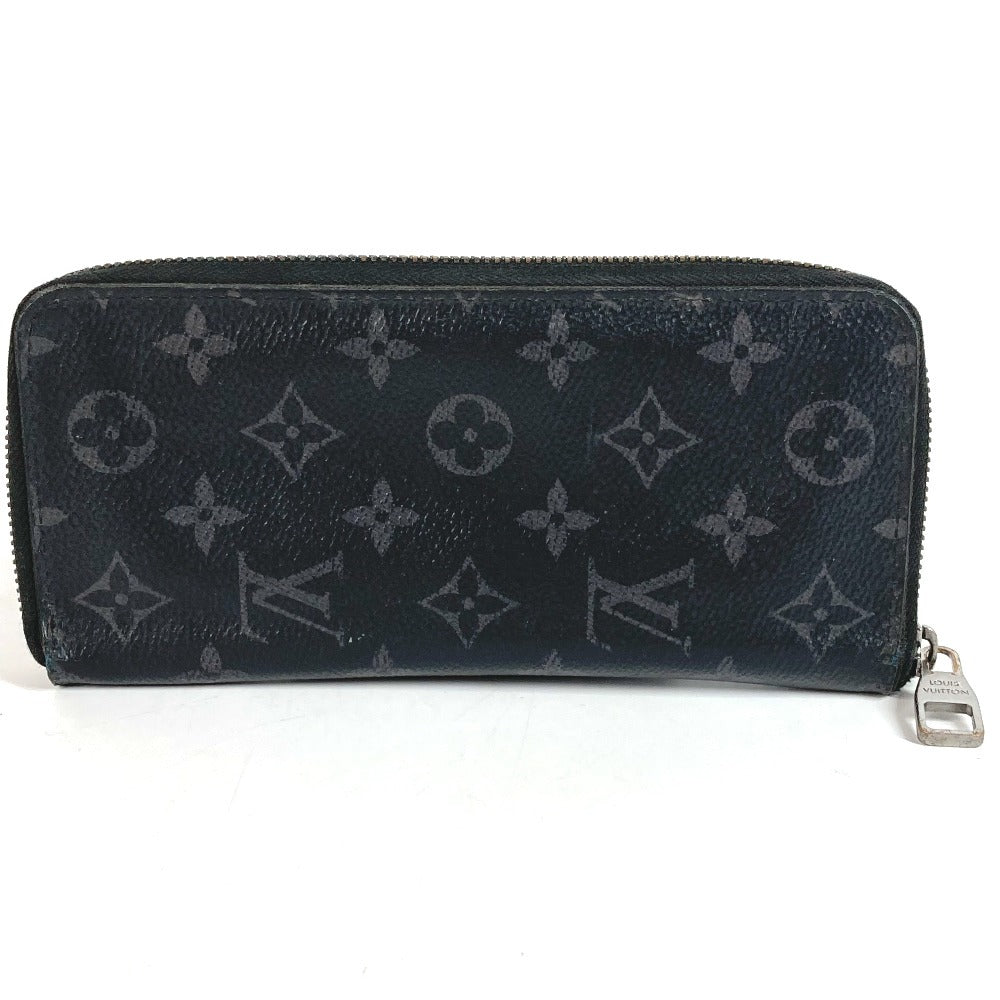 LOUIS VUITTON M62295 モノグラムエクリプス ジッピーウォレット ヴェルティカル ロングウォレット ラウンドファスナー 長財布 モノグラムエクリプスキャンバス ユニセックス ブラック