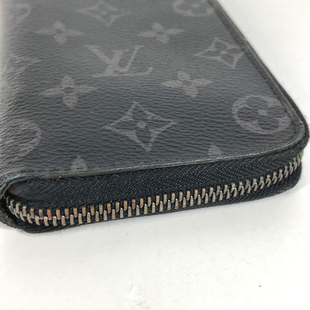 LOUIS VUITTON M62295 モノグラムエクリプス ジッピーウォレット ヴェルティカル ロングウォレット ラウンドファスナー 長財布 モノグラムエクリプスキャンバス ユニセックス ブラック
