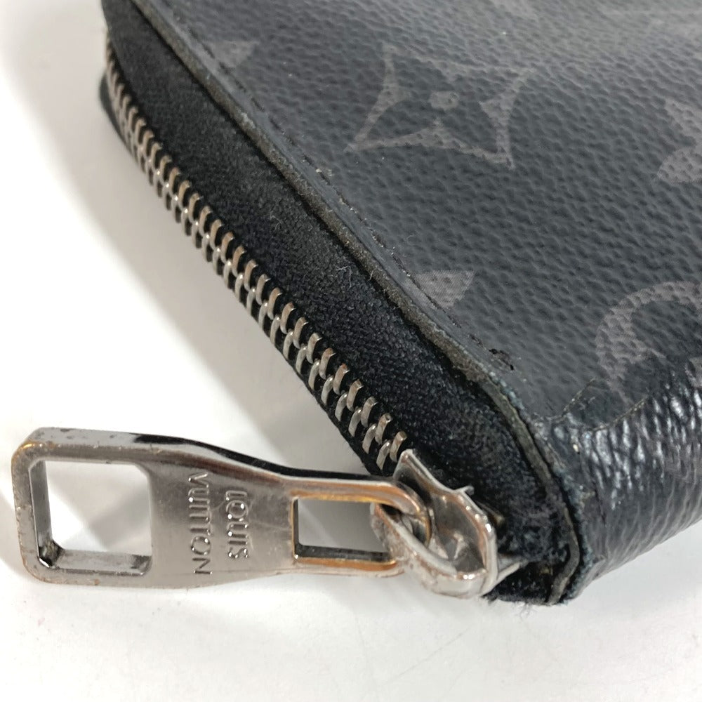 LOUIS VUITTON M62295 モノグラムエクリプス ジッピーウォレット ヴェルティカル ロングウォレット ラウンドファスナー 長財布 モノグラムエクリプスキャンバス ユニセックス ブラック